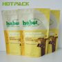 Hot chocolate cookie whey protein powder mylar bag aluminum stand up zipper plastic bag