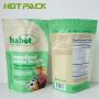 Protein Powder Packaging Storage Bags Resealable Zipper Stand Up Flour Pouch