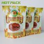 Wholesale custom plastic stand up pouch aluminum soup package bag with metallic effect logo