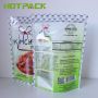 Glossy printing mylar kimchi packaging bags stand up aluminum foil zipper packaging pouch