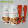 Food grade custom printed biodegradable kraft paper packaging bag stand up food pouch foil flour bag