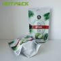 Wholesale custom logo matte stand up food pouch packaging coconut water powder bag
