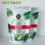 Heat seal custom stand up food pouch packaging coconut water powder plastic bag with eruo hole