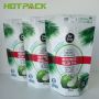 Heat seal custom stand up food pouch packaging coconut water powder plastic bag with eruo hole