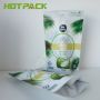 Matte customized coconut water powder packaging bag aluminum zipper plastic mylar pouch 