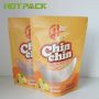 Customized plastic Moisture Proof stand up pouch for snacks biscuits food 