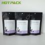 Gravure Printing Black Activated Coconut Charcoal Powder Packaging Plastic Bag