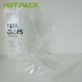 Custom Gravure Printing Clear Window Packaging Plastic Zip lock Dry Food bags