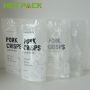 Custom Gravure Printing Clear Window Packaging Plastic Zip lock Dry Food bags