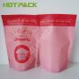 Custom Food Grade Printed Heat Seal Plastic Aluminum Foil Snack Pastry Stand Up Bag