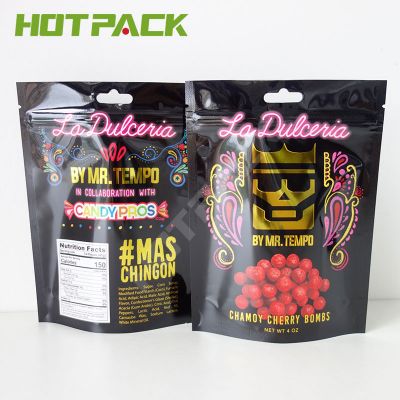 Customized Gravure printing Plastic Bags With Logo Edible Gummy Candy Weed Packing Pouch