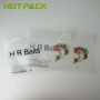 Clear fishing bait dry fish snack food packaging bags glossy plastic lure bag clear window