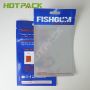 Customized Soft Plastic Bait Bags Fish Food Package Zipper Transparent Window Bag