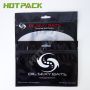 Hanging plastic fishing lure hook package bag aluminum foil zip lock 3 side seal bags