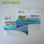Wholesale customize softly plastic ziplock fishing bait package bag reusable lure zipper mylar bag