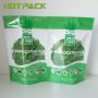 Protein powder packaging bag with custom printed zipper powder plastic stand up pouch