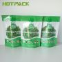 Protein powder packaging bag with custom printed zipper powder plastic stand up pouch