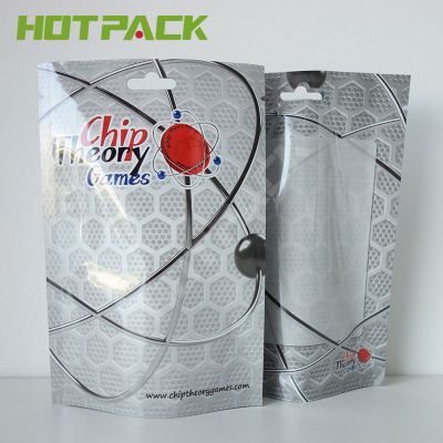 Heal Seal Customized Print Design Aluminized Plastic Packaging Toy Mylar Zip Lock Bag