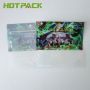 Wholesale Glossy Laminated Mylar Plastic Packaging Fishhook Holographic Ziplock Bags