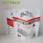 Mylar Foil Beef Meat Packaging Bag Mylar Stand Up Zipper Beef Jerky Pouches With Own Logo