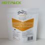 Glossy aluminum beef jerky packaging pouch zipper reclosable pork jerky doypack