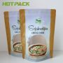 Laminated Custom Design Food Packaging Bags With Heal Seal Food Packing Mylar Doypack