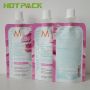 Custom high quality waterproof facial care with spout plastic packing bags