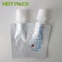 Customized Printing  Logo Food Packaging Plastic Flat Pouch With Spout
