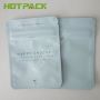 Hot Sale Custom Food Grade Zip Lock Snack Bags Nuts Mylar 3 Side Seal Bag