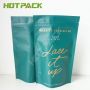 Hot sale laminated aluminum foil resealable plastic packaging mylar stand up pouch for hair