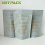 Customized Printed Resealable Heat Seal Aluminum Foil Matte Mylar Standing Pouch With Zipper