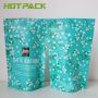 Customized aluminum foil Resealable Matte Mylar Foil tea stand up Bags