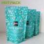 Customized aluminum foil Resealable Matte Mylar Foil tea stand up Bags