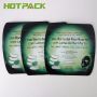 Hologram Laser high quality aluminum foil facial care three side seal mylar bags