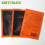 Custom printed aluminum foil mylar matte three side seal flat bag for facial care