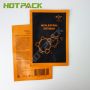 Customized aluminized mylar matte three side seal mack plastic packaging pouch