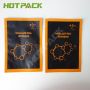Customized aluminized mylar matte three side seal mack plastic packaging pouch