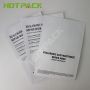 Custom Gravure printing Laminated Heat Sealed Plastic Matte Cosmetic Mask Packing Bag