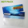 Waterproof soft lure package bag laminated fish bait plastic bags with clear window