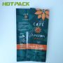 Matte printing food grade aluminum mylar coffee plastic pouch bag with valve
