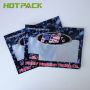 Moisture Proof Black Laminated Plastic Mylar Bags Silver Foil Packaging For Fishing Lures Bait