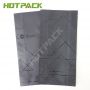 Matte black aluminum foil plastic side gusset coffee bean packing bag with valve