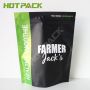 Custom Mylar Plastic Stand Up Pouch Zipper Smoothie Powder Food Packaging Bag With Own Logo