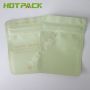 Hot Sale Custom Foil Laminated Snack Plastic 3 Side Seal Bag With Zipper For Food