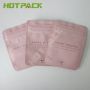 Hot Sale Custom Logo Foil Inside Mylar Snack Plastic 3 Side Seal Bag With Zipper
