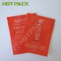 High quality foil plastic matte mylar empty 3 side seal bag for powder spices