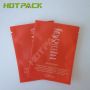High quality foil plastic matte mylar empty 3 side seal bag for powder spices
