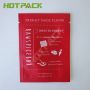 Custom Food Grade Gravure Printing Foil 3 Side Seal Bag For Food Powder  Spice