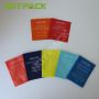 Custom logo Gravure Printing Plastic 3 Side Seal packets Bag For Spice 