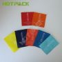 Custom logo Gravure Printing Plastic 3 Side Seal packets Bag For Spice 